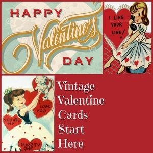 Vintage Valentine Card Lots Start Here!